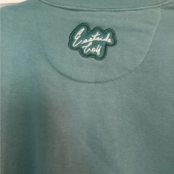 Eastside Golf Men’s Mint Green Golf Embroidered Sweater - Picture 3 of 6